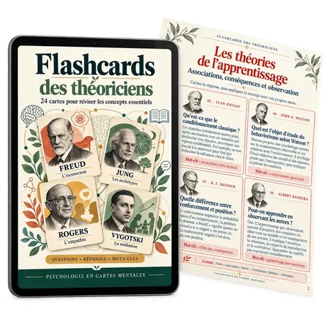 Bonus 2 : Flashcards des théoriciens