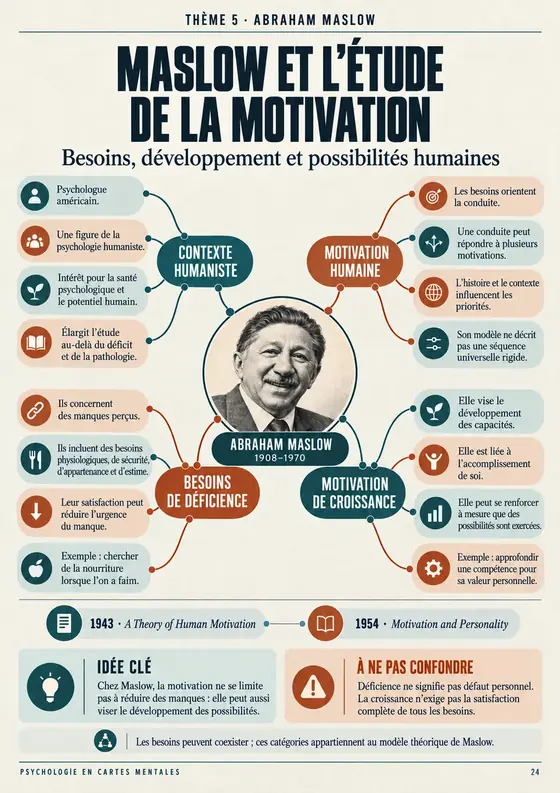 Page d'exemple : Maslow et l'étude de la motivation